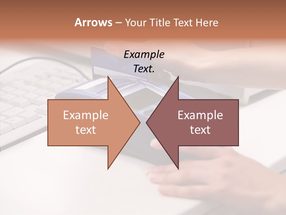 Female Selling Close PowerPoint Template