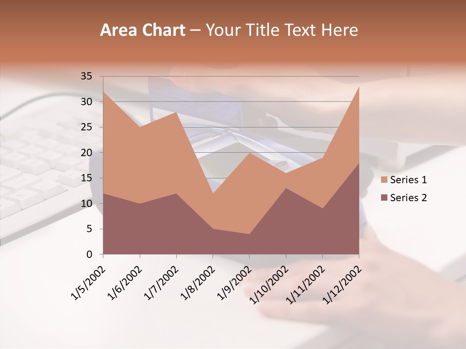 Female Selling Close PowerPoint Template