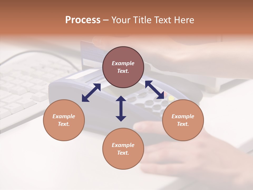 Female Selling Close PowerPoint Template