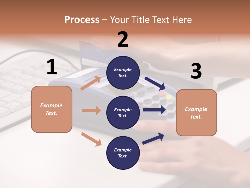 Female Selling Close PowerPoint Template