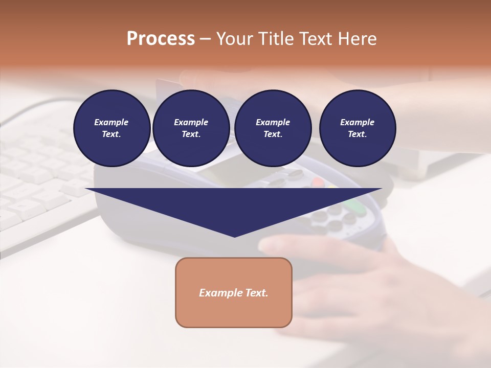 Female Selling Close PowerPoint Template