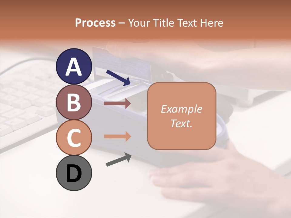 Female Selling Close PowerPoint Template