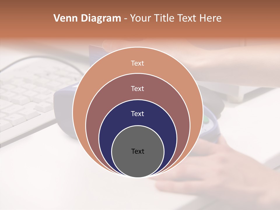 Female Selling Close PowerPoint Template