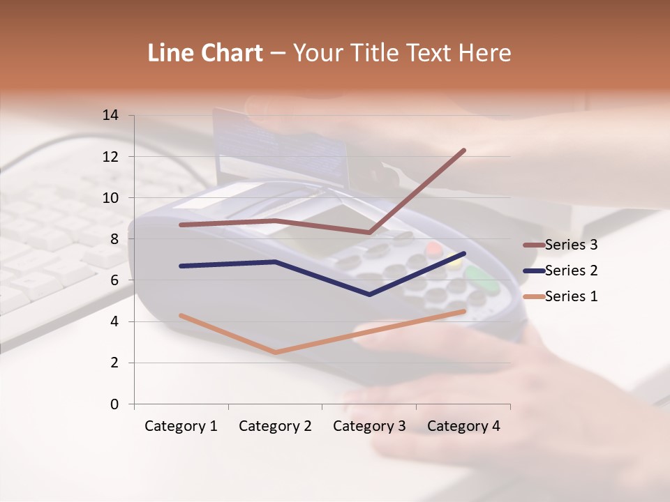 Female Selling Close PowerPoint Template