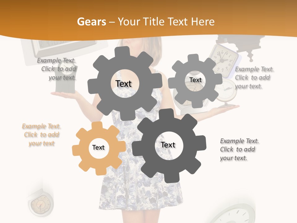 Lots Young Alarm PowerPoint Template