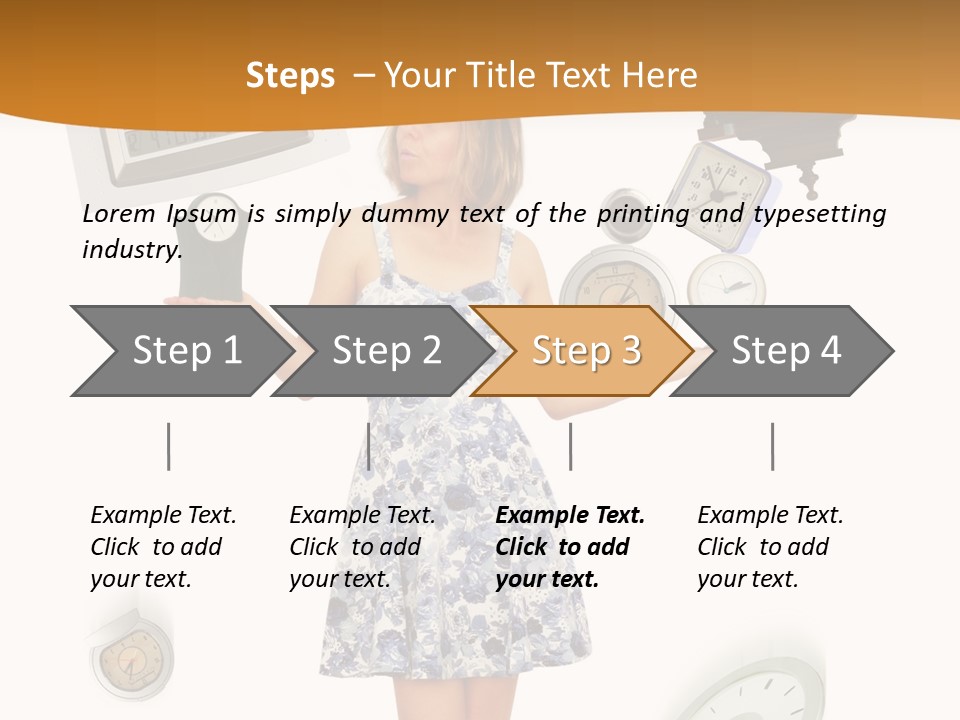 Lots Young Alarm PowerPoint Template