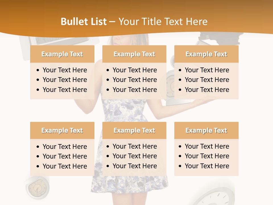 Lots Young Alarm PowerPoint Template