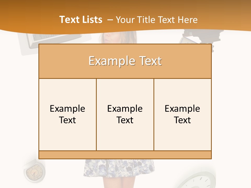 Lots Young Alarm PowerPoint Template