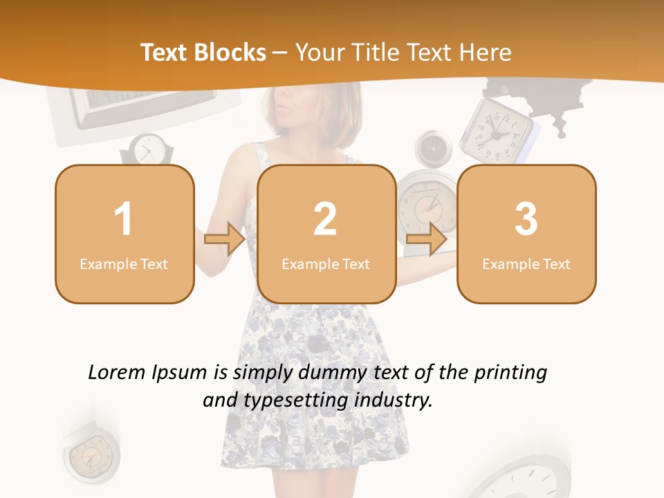 Lots Young Alarm PowerPoint Template