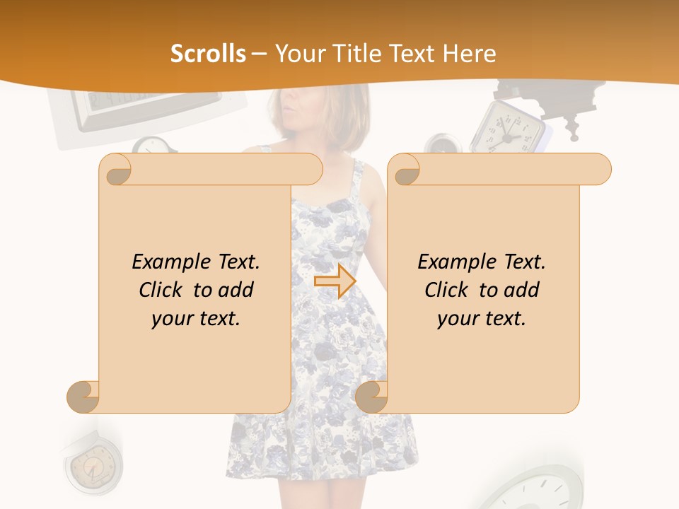 Lots Young Alarm PowerPoint Template