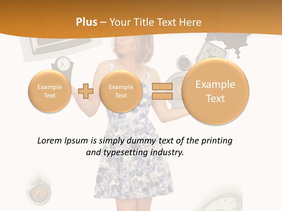 Lots Young Alarm PowerPoint Template