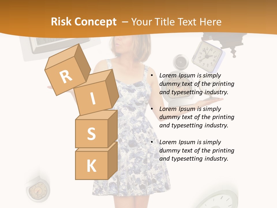 Lots Young Alarm PowerPoint Template