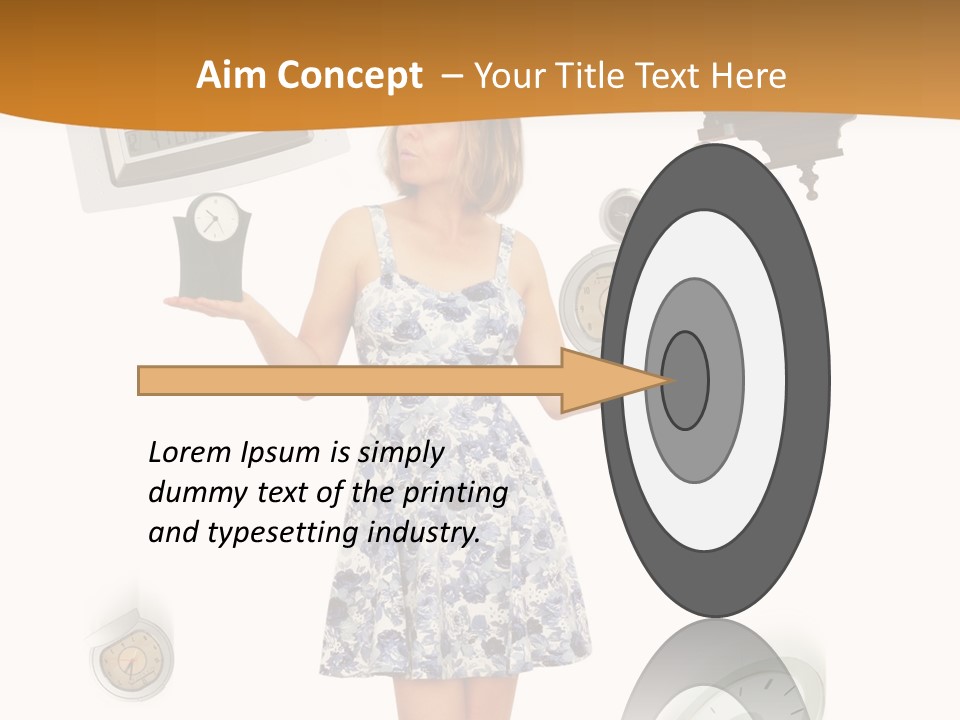 Lots Young Alarm PowerPoint Template