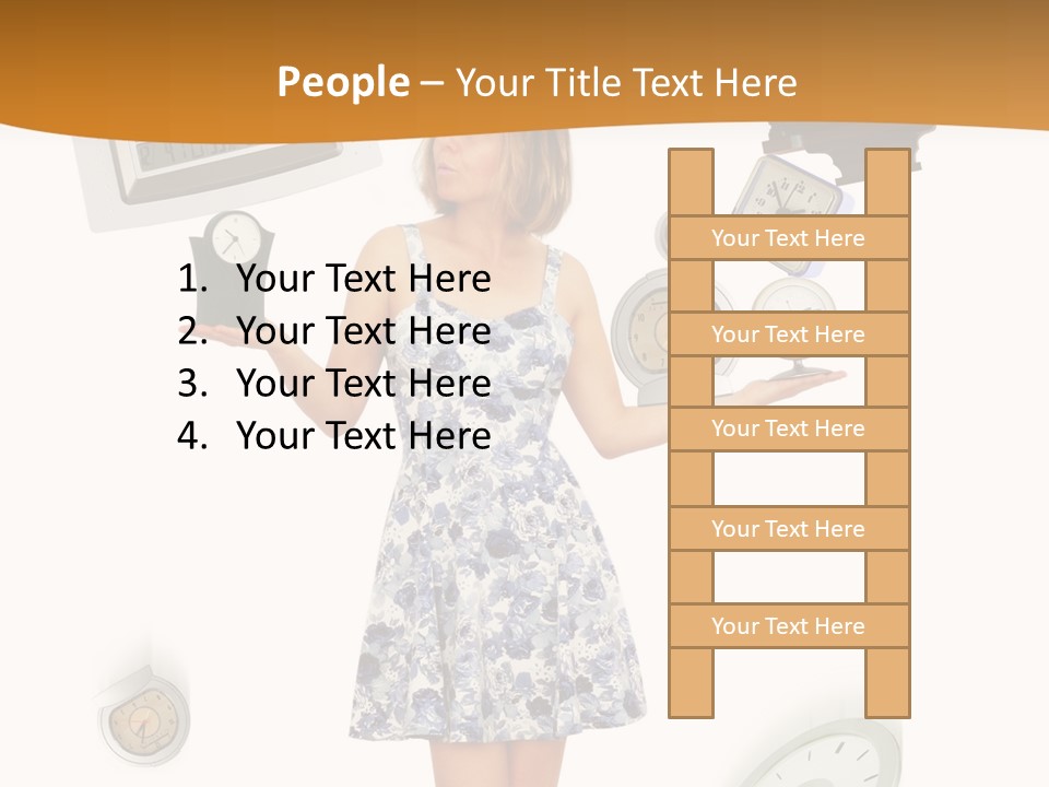 Lots Young Alarm PowerPoint Template