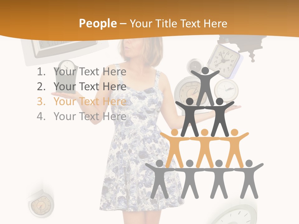 Lots Young Alarm PowerPoint Template