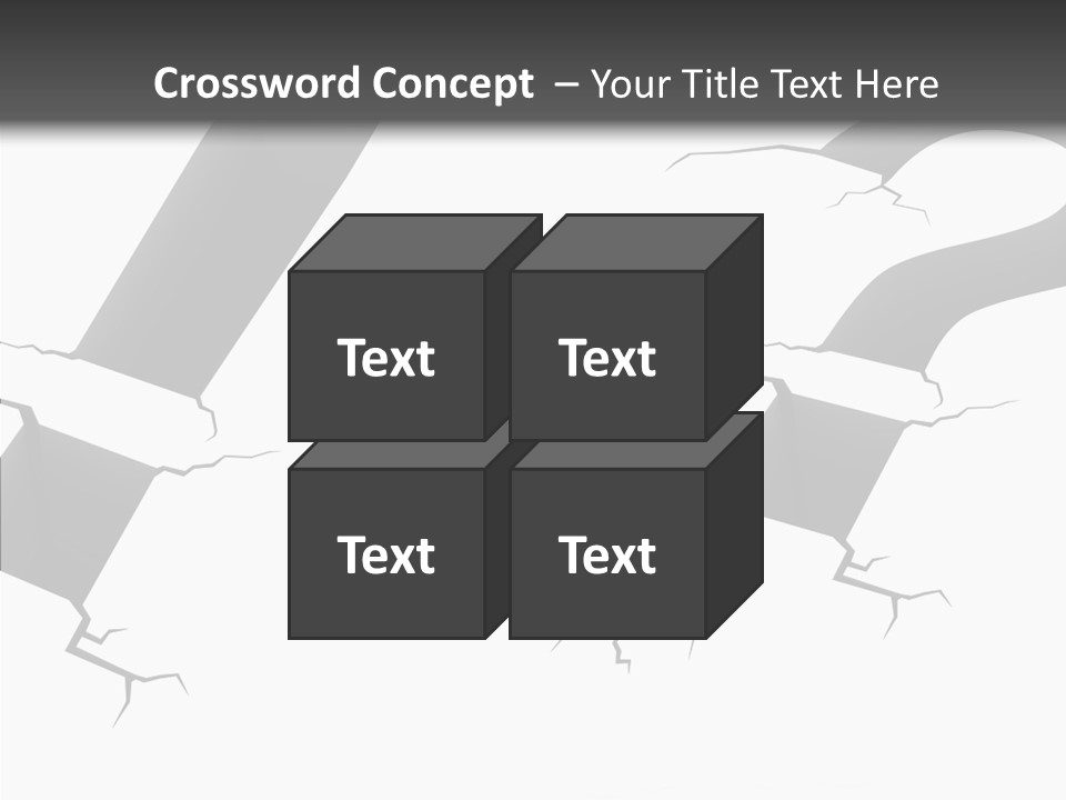 Text Problem Shiny PowerPoint Template