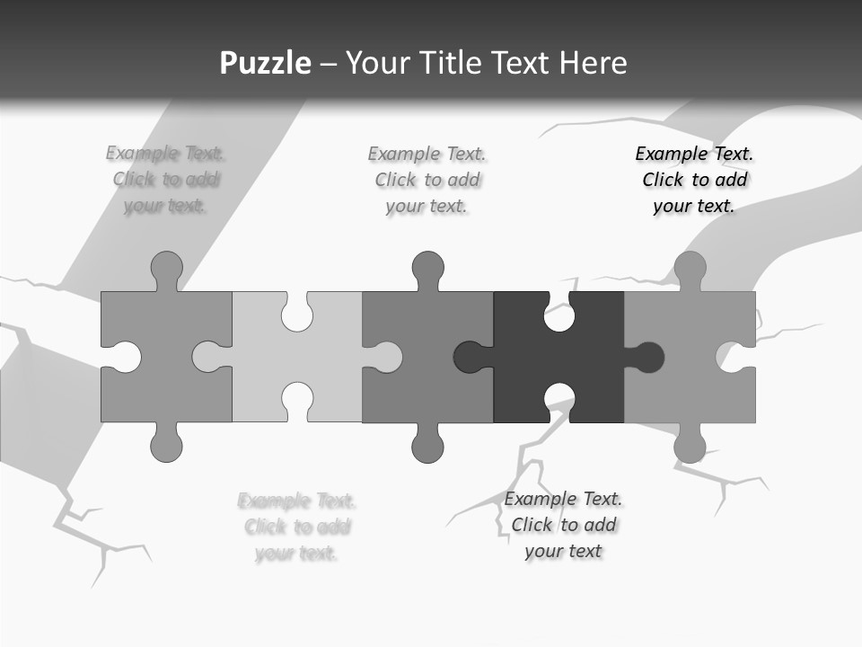 Text Problem Shiny PowerPoint Template