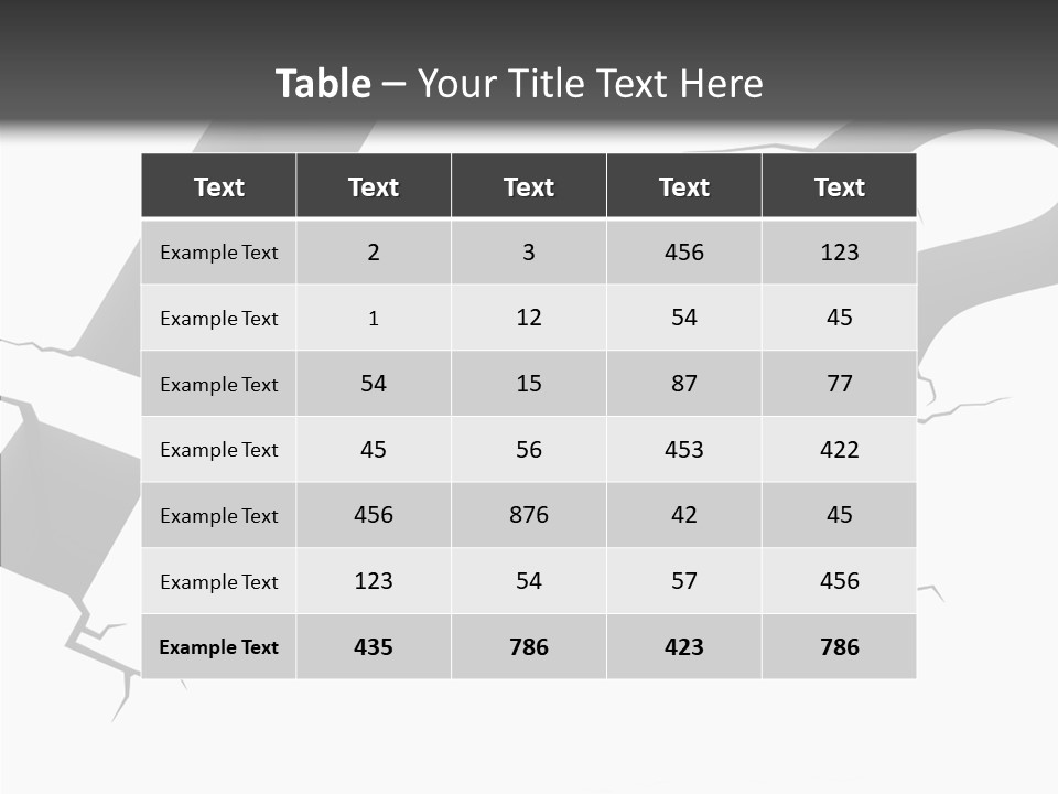 Text Problem Shiny PowerPoint Template