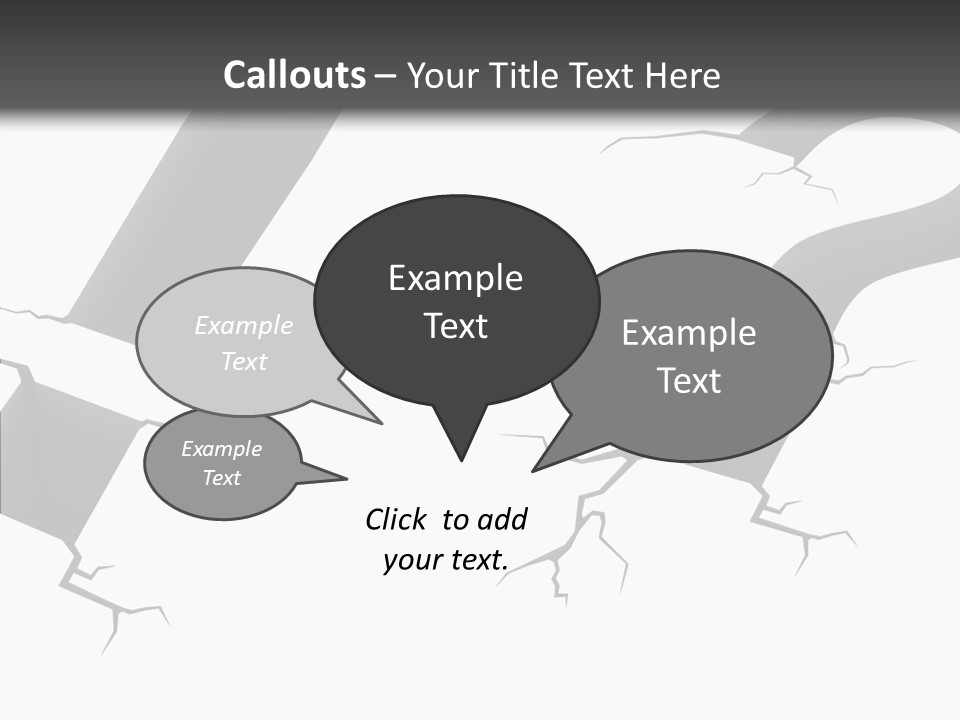 Text Problem Shiny PowerPoint Template