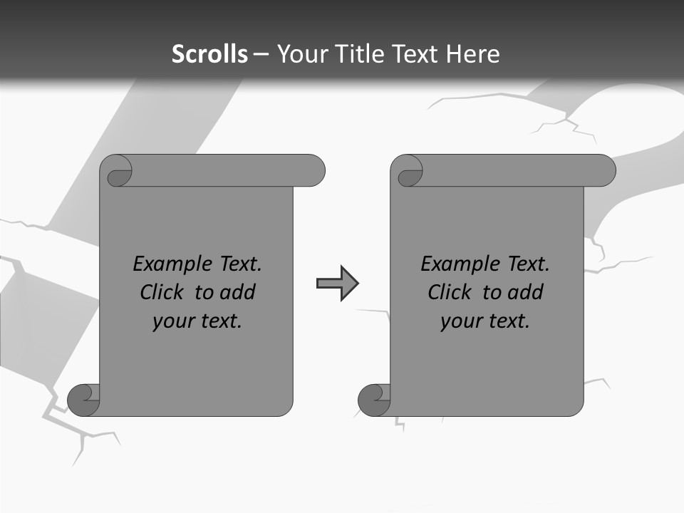 Text Problem Shiny PowerPoint Template
