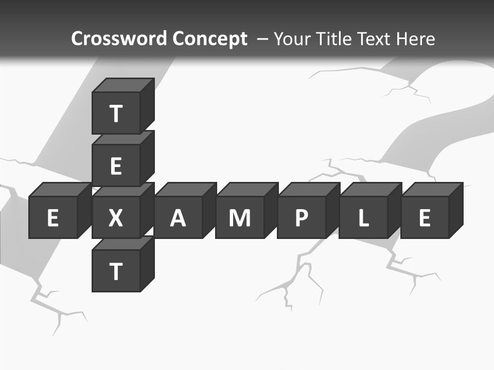 Text Problem Shiny PowerPoint Template