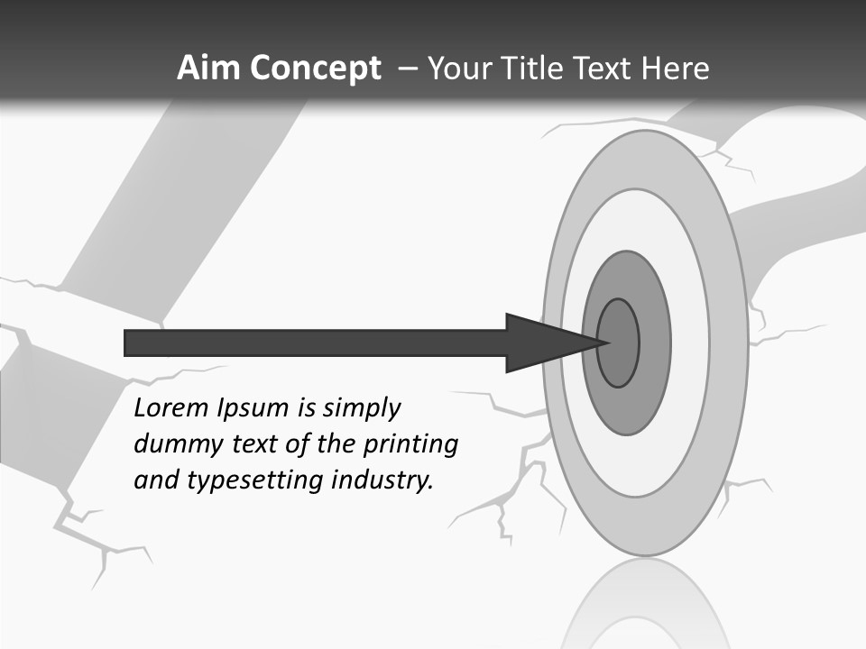 Text Problem Shiny PowerPoint Template