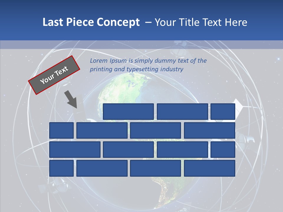 Space Technology Communications PowerPoint Template