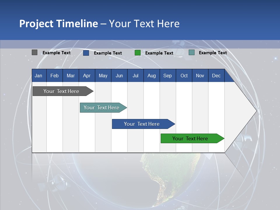 Space Technology Communications PowerPoint Template