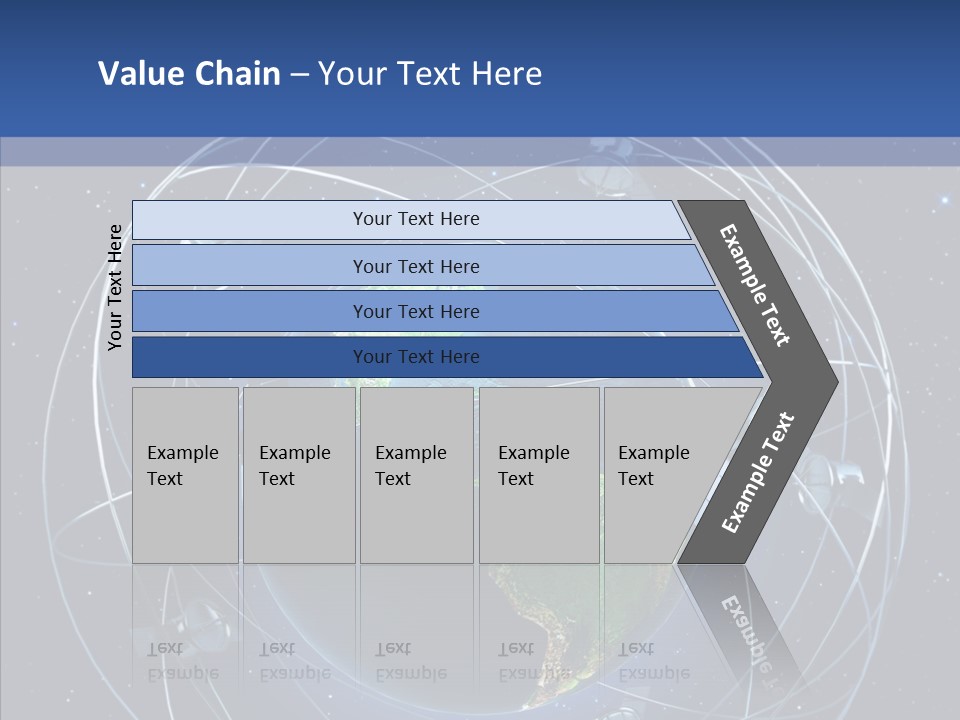 Space Technology Communications PowerPoint Template