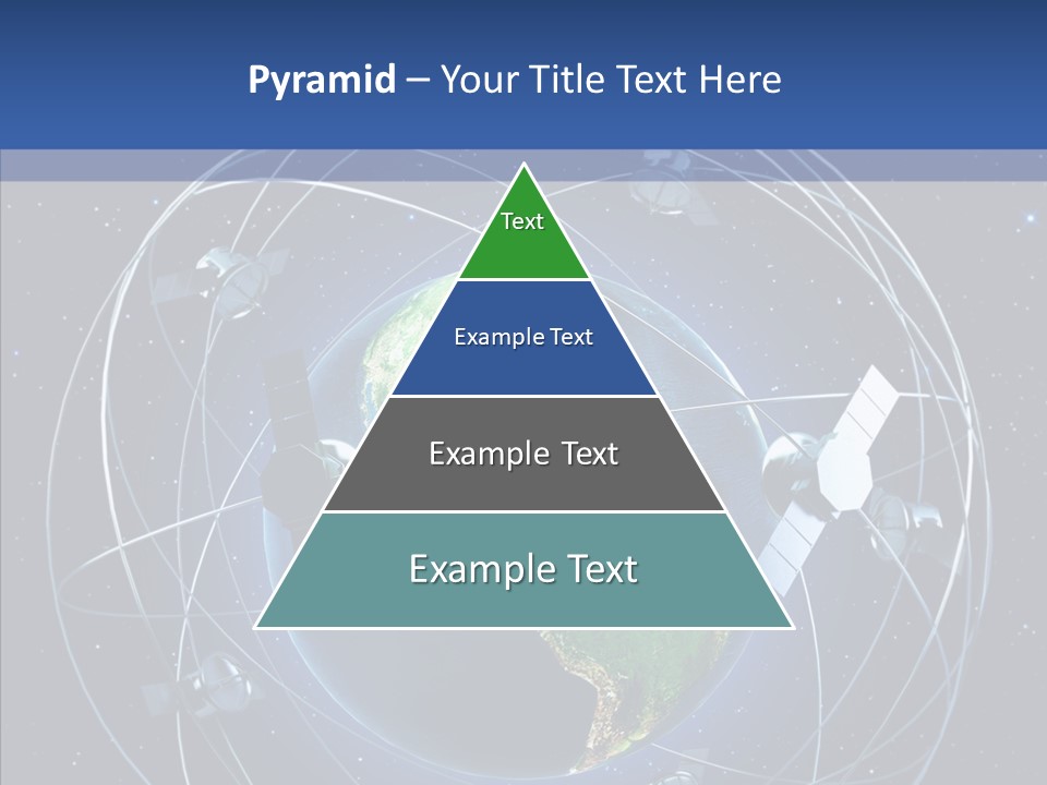 Space Technology Communications PowerPoint Template
