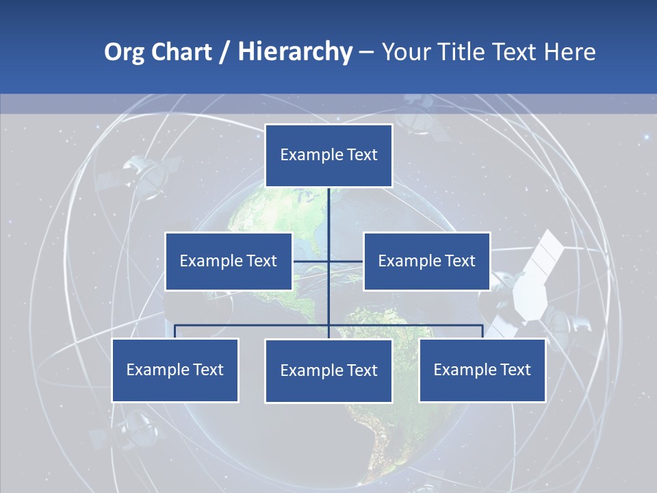 Space Technology Communications PowerPoint Template
