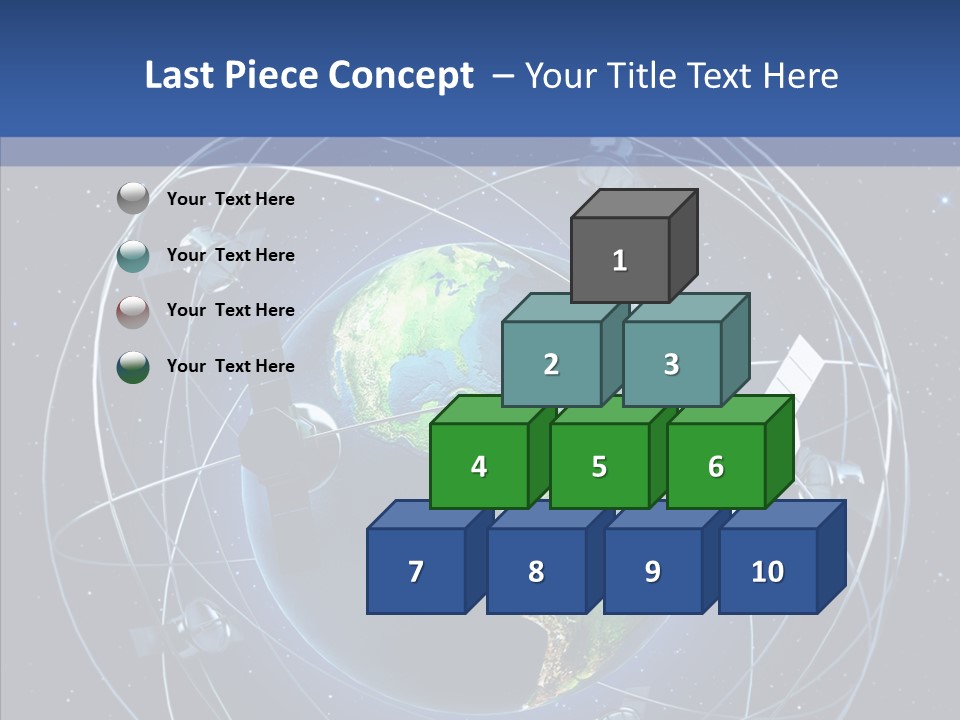 Space Technology Communications PowerPoint Template