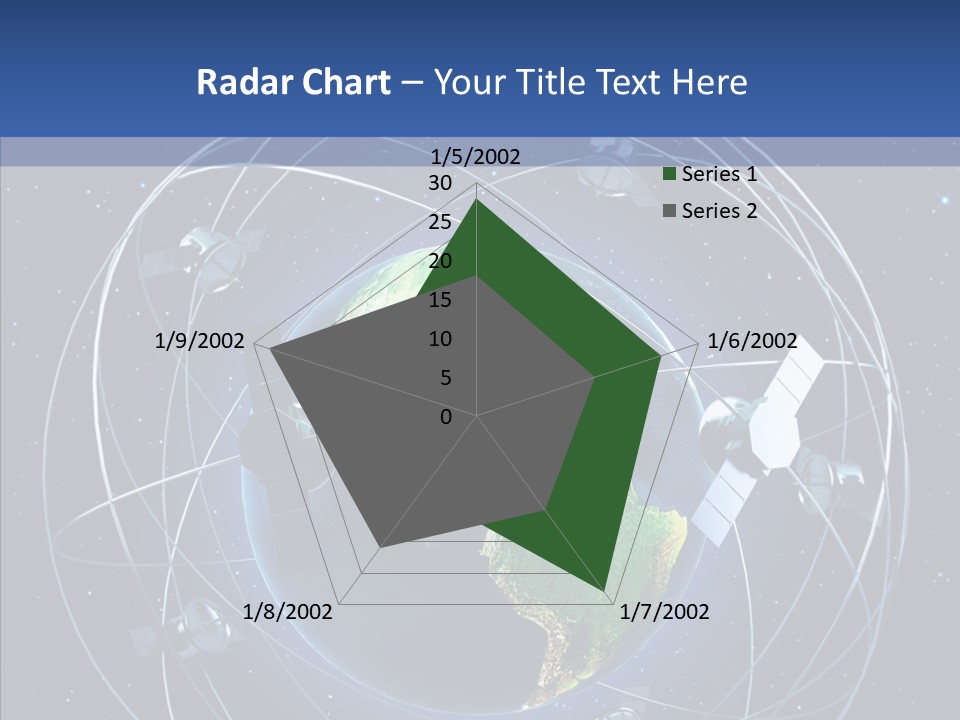 Space Technology Communications PowerPoint Template