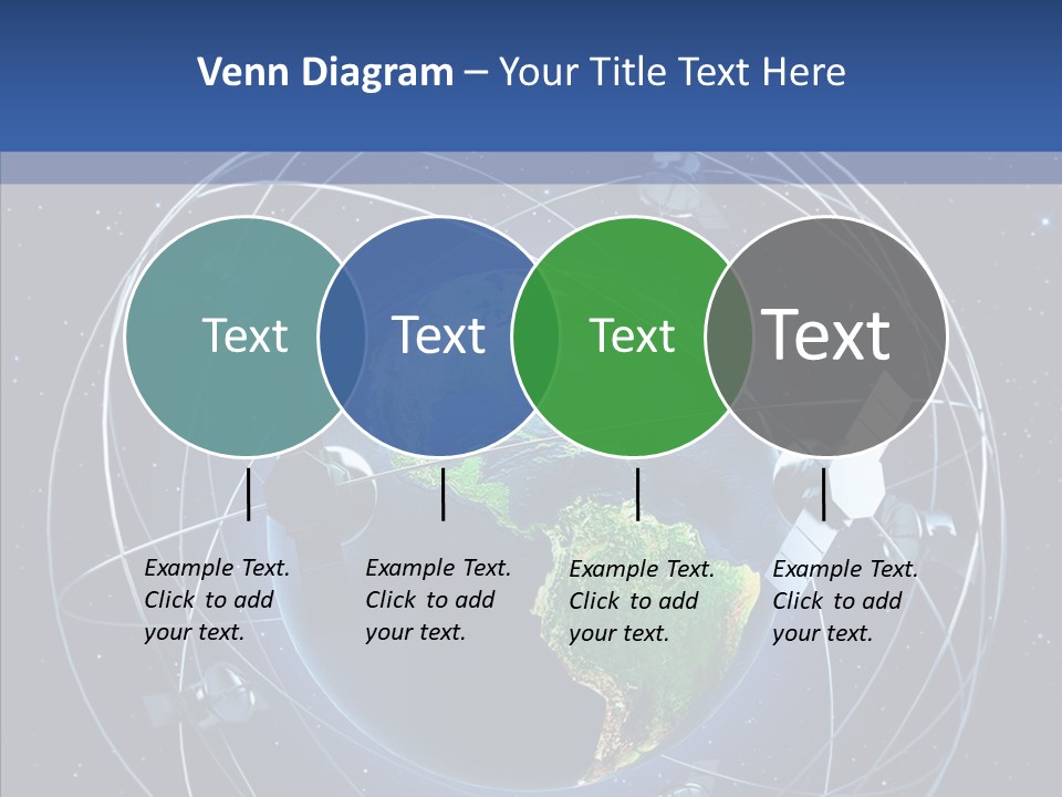 Space Technology Communications PowerPoint Template