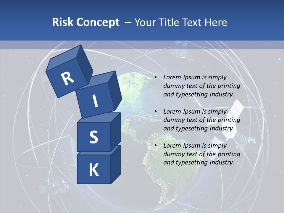 Space Technology Communications PowerPoint Template