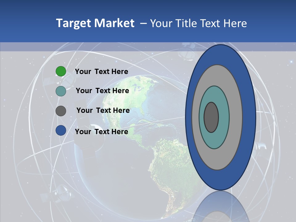 Space Technology Communications PowerPoint Template