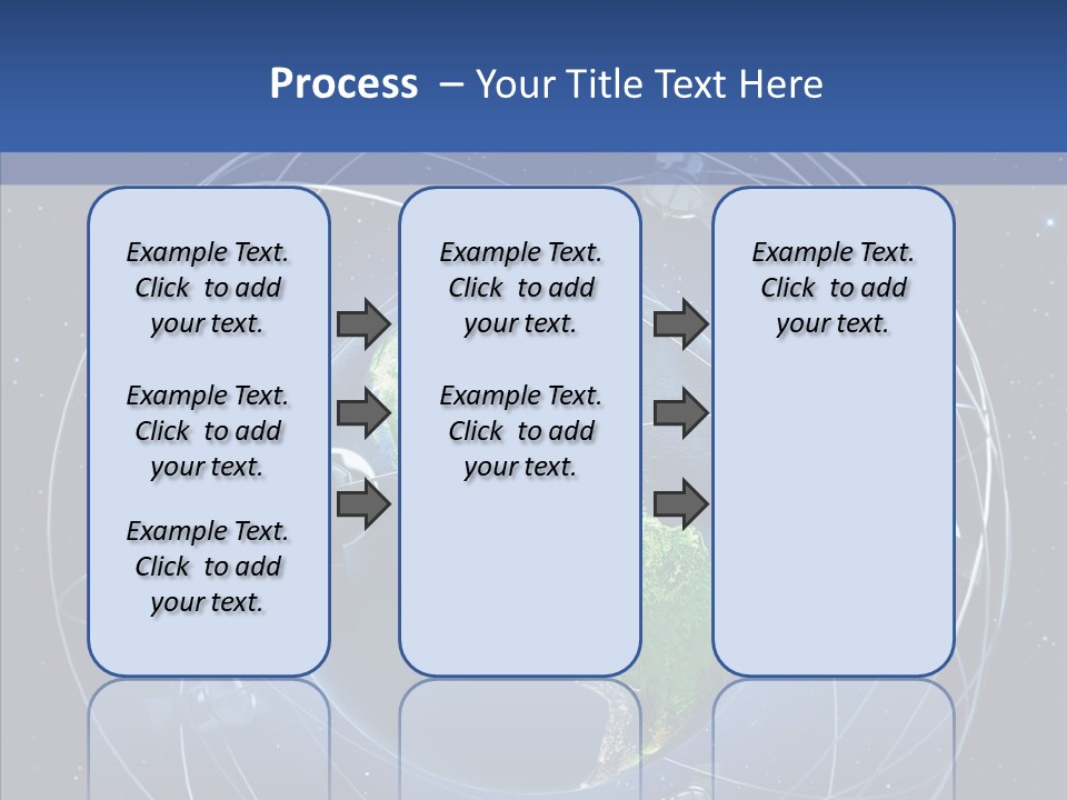 Space Technology Communications PowerPoint Template