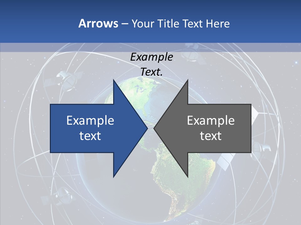 Space Technology Communications PowerPoint Template