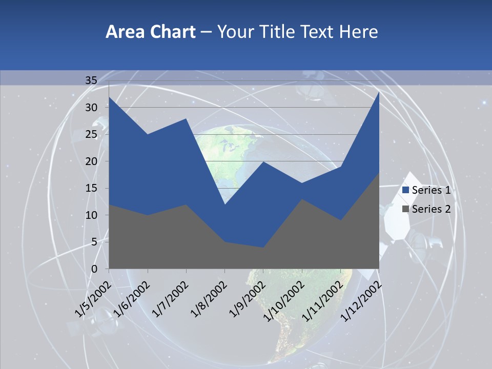 Space Technology Communications PowerPoint Template