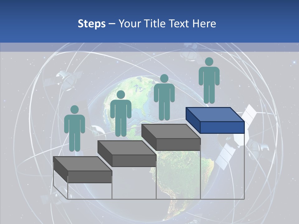 Space Technology Communications PowerPoint Template