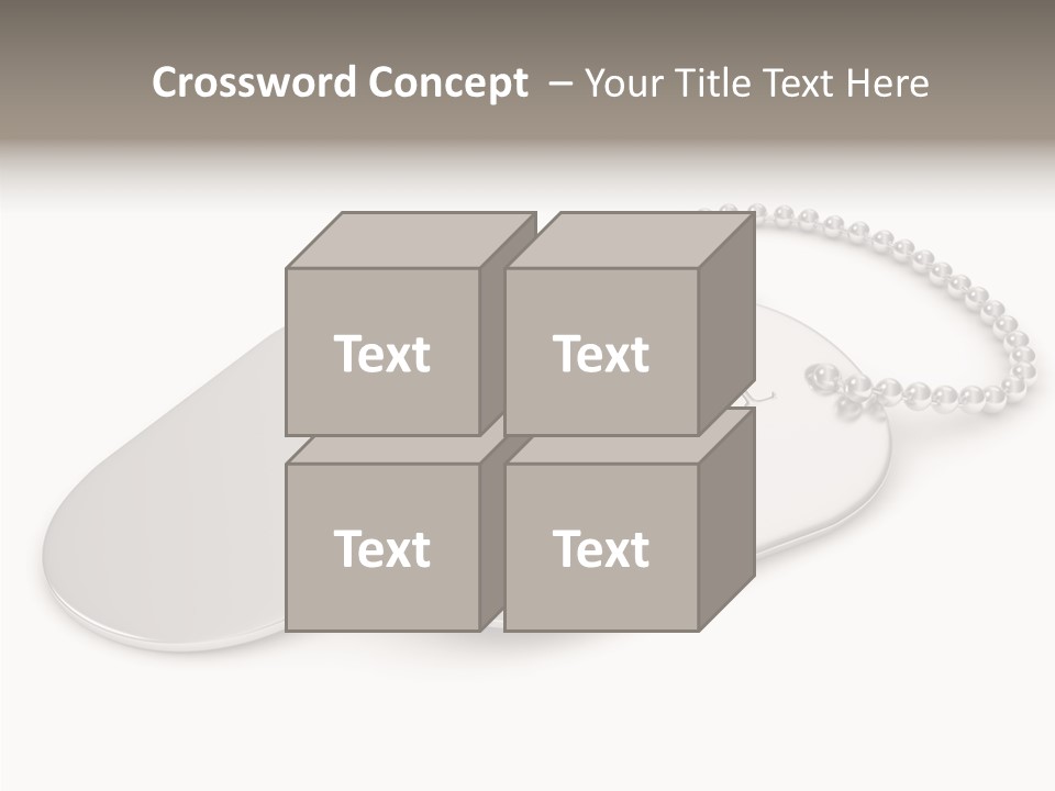 Identification Special Clip PowerPoint Template