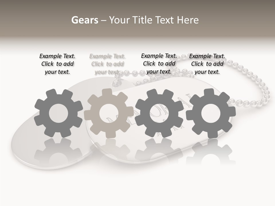 Identification Special Clip PowerPoint Template