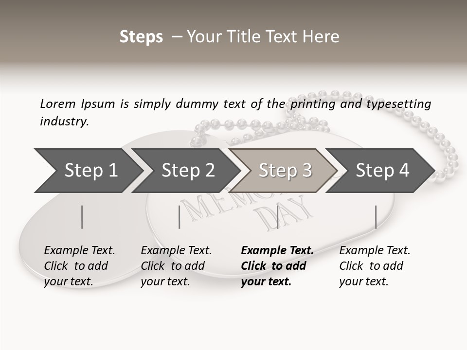 Identification Special Clip PowerPoint Template