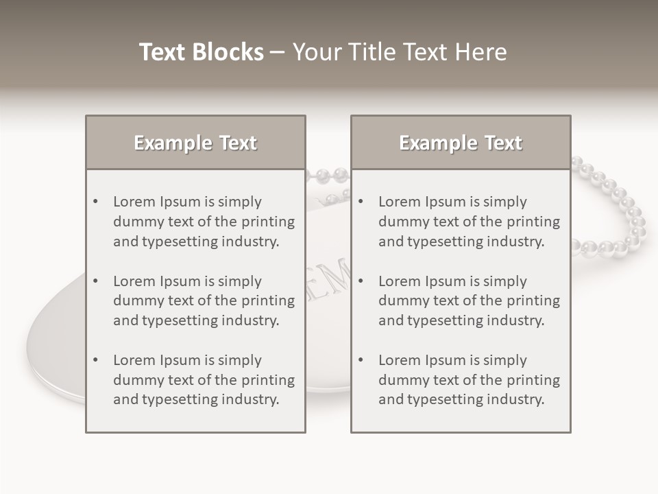 Identification Special Clip PowerPoint Template