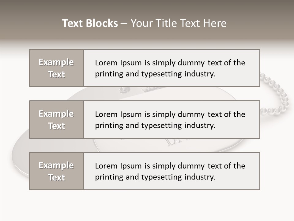 Identification Special Clip PowerPoint Template