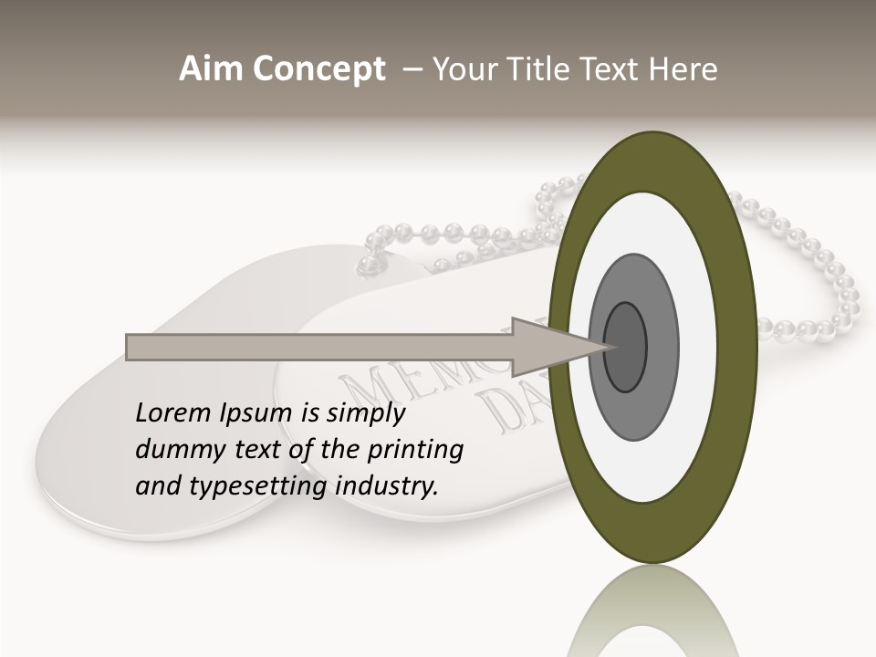 Identification Special Clip PowerPoint Template