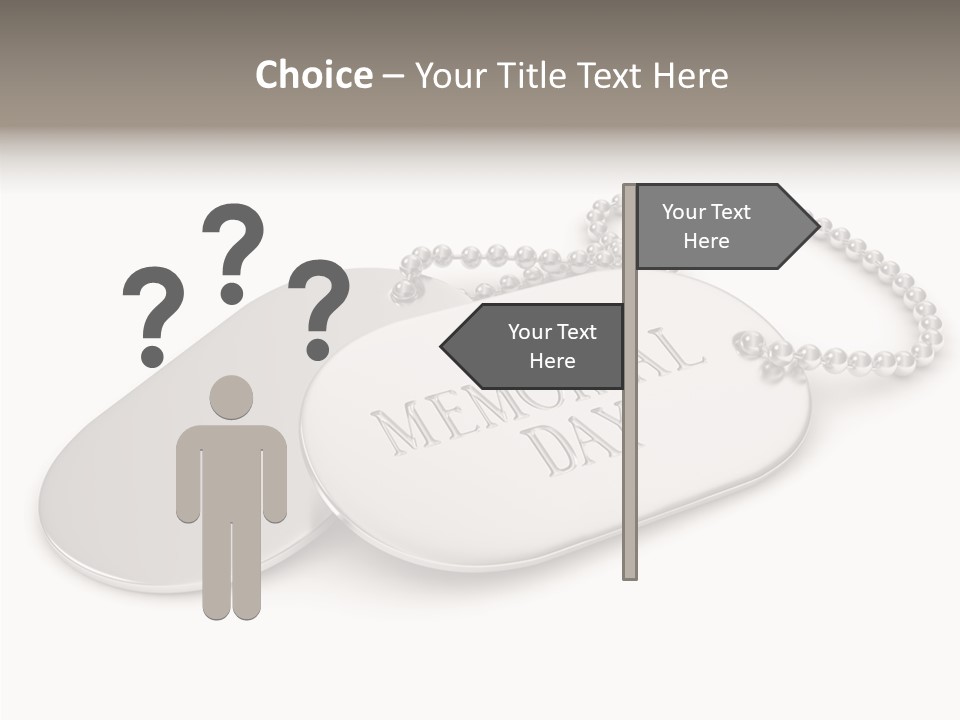 Identification Special Clip PowerPoint Template