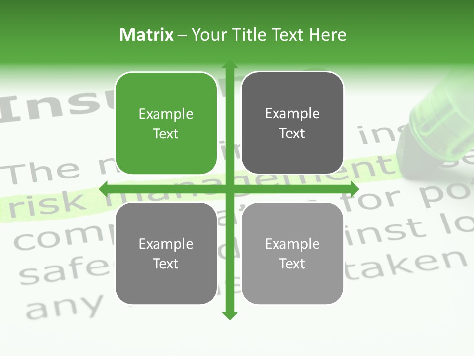 Financial Risky Caution PowerPoint Template