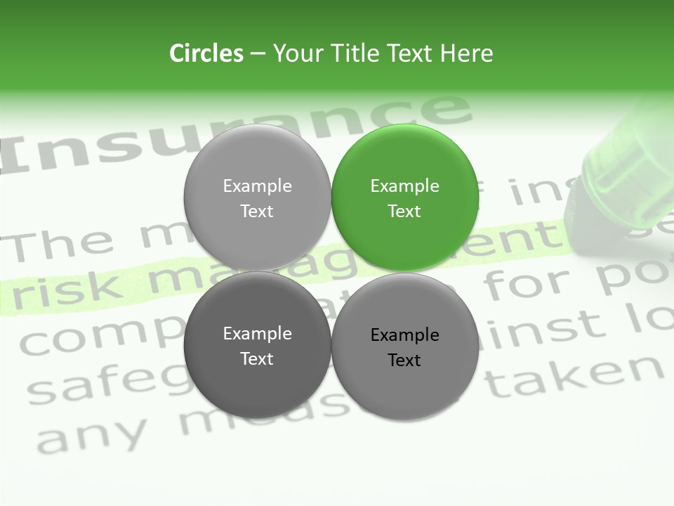 Financial Risky Caution PowerPoint Template