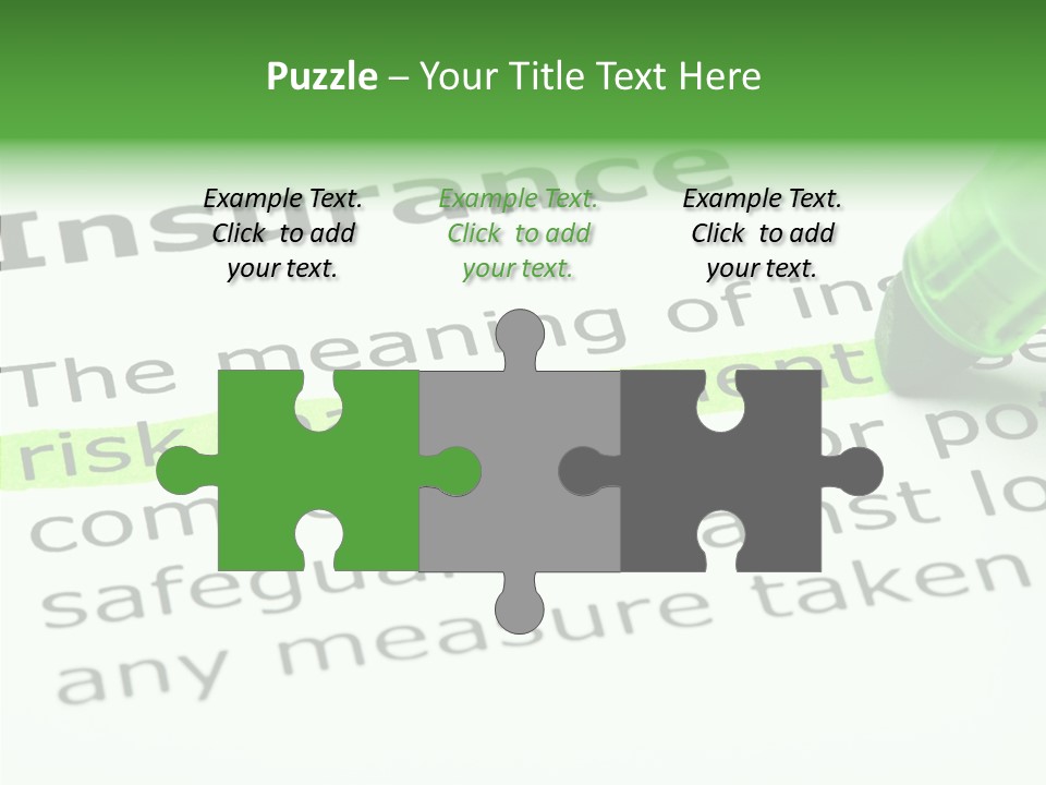 Financial Risky Caution PowerPoint Template